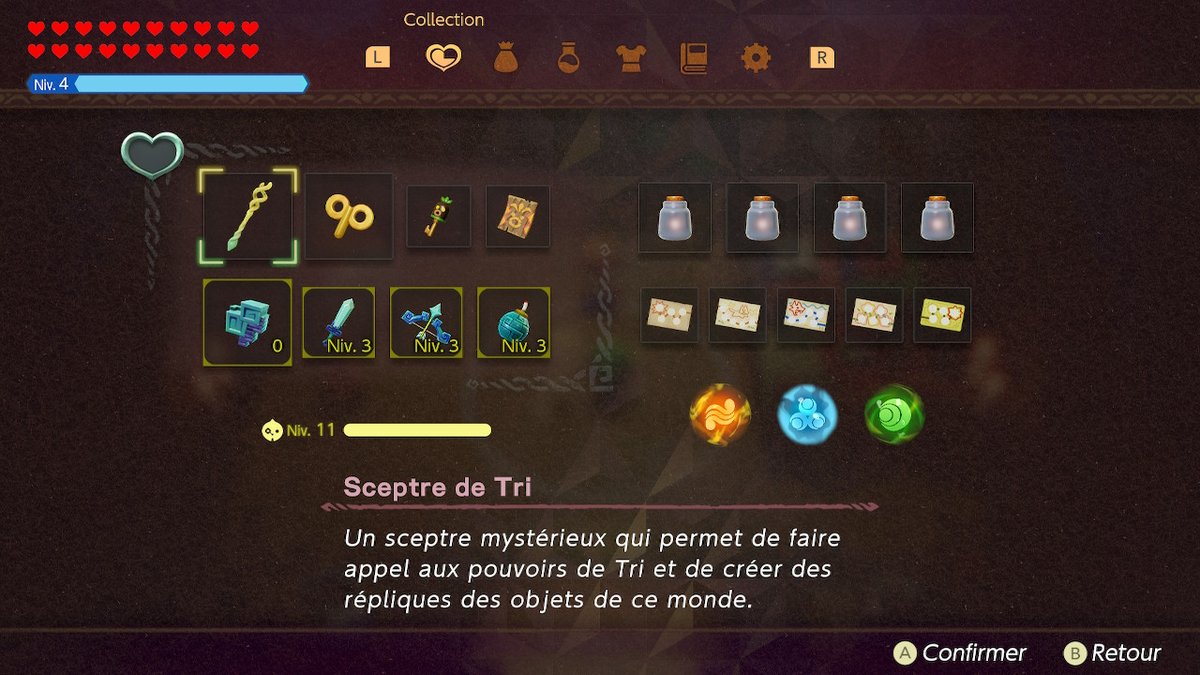 Chourryx's tweet photo. Zelda #EchoesofWisdom fini à 100% ! Tous les tampons, fragments de puissance et de coeur, balises, recettes, echos et automates, tenues et accessoires, améliorations de la grande fée et de Tri, flacons et quêtes annexes, mini-jeux et défis du donjon 💣 https://t.co/anvPVH9CAz