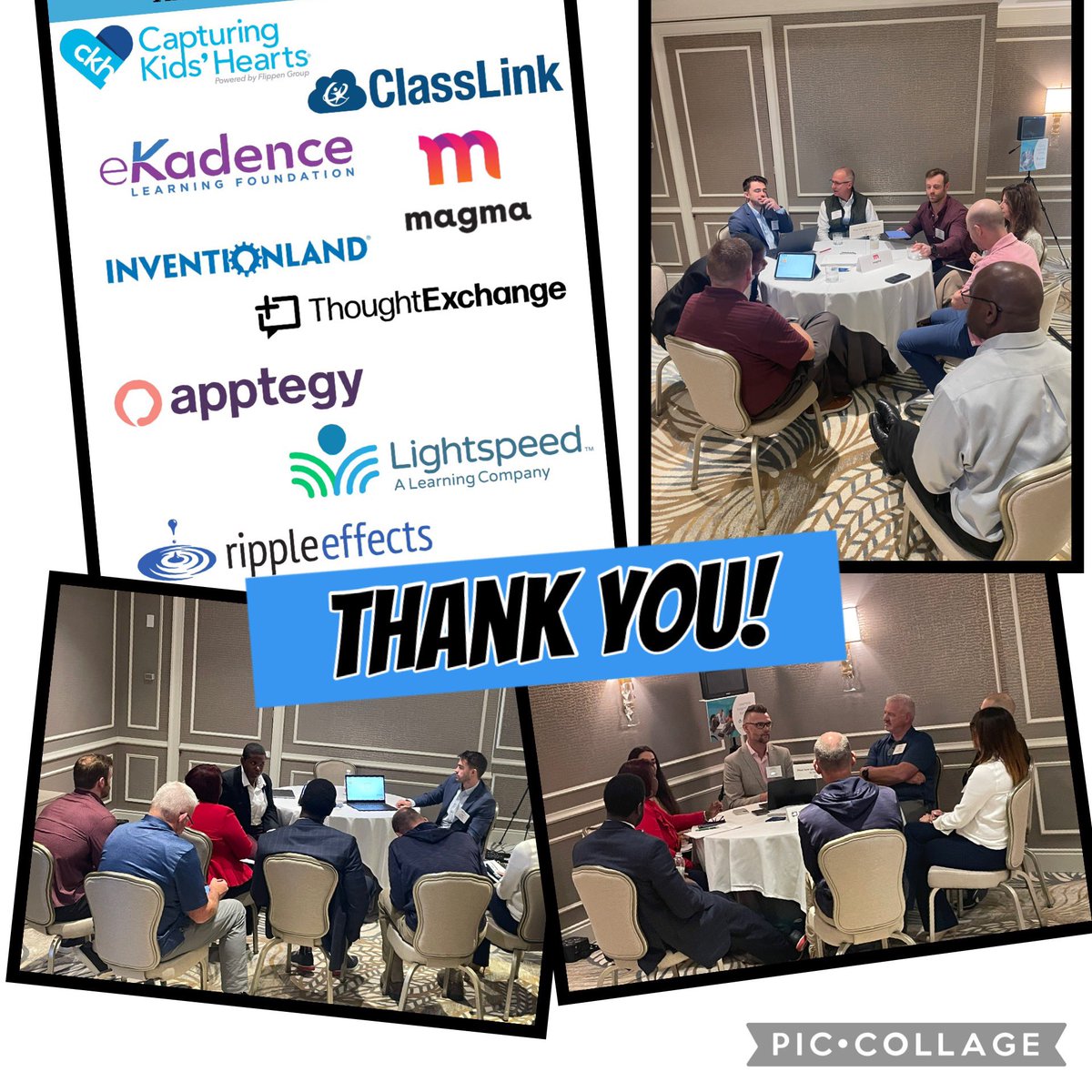 THANK YOU PARTNERS!!! We love your heart for leaders and education. 
Great Round Table Sessions!

Want to know more email stephanie@srnexus.com