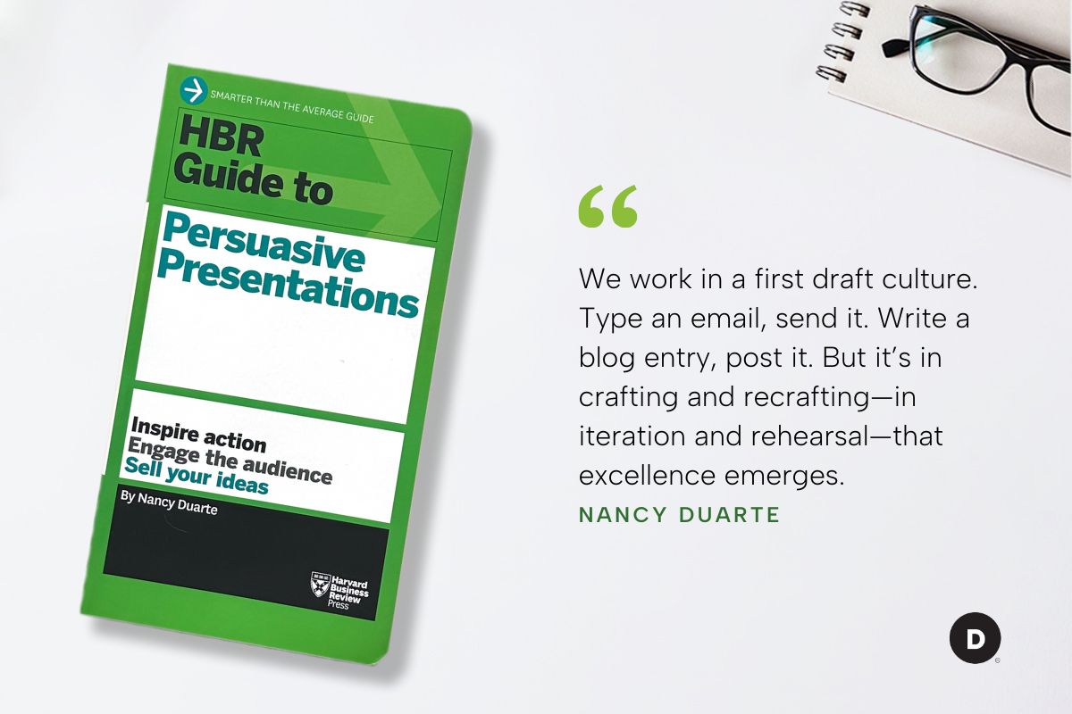 It’s been 12 years since The HBR Guide to Persuasive Presentations was first published!

If you’ve already read the guide, thank you for letting it be a part of your journey! And if you haven’t, I hope you’ll find it as useful today as the day it was published.