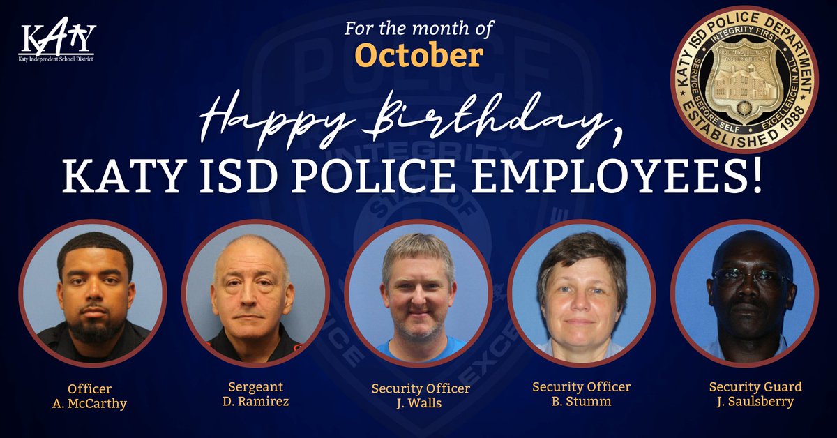 Katy ISD Police tweet media