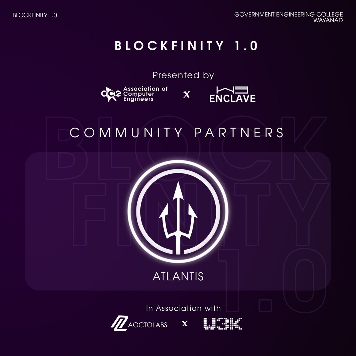 Web3Enclave | BLOCKFINITY 1.0➡️Oct 18 tweet media