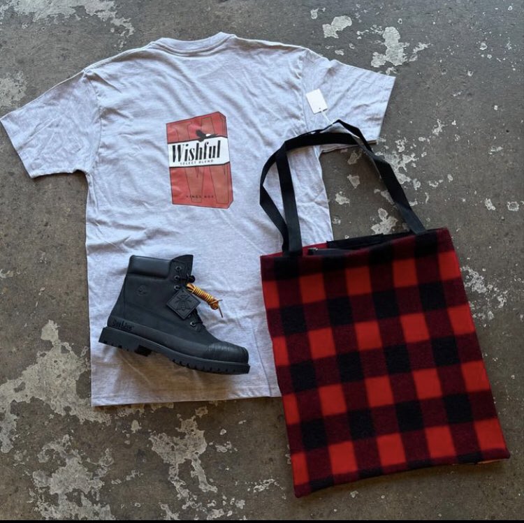 Open 2-7, new @timberland in shop.