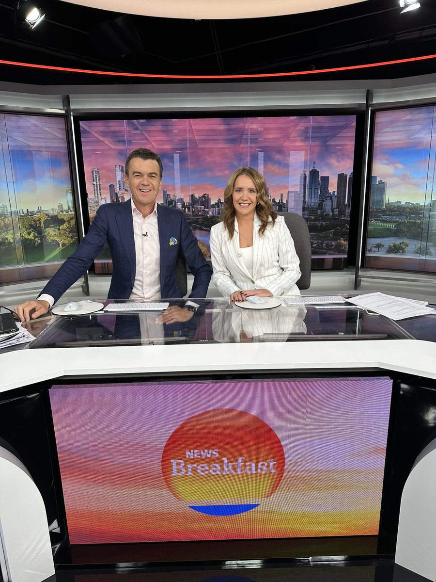 Michael Rowland (@mjrowland68) on Twitter photo My co-host this morning is the effervescent <a href="/CathMurphySport/">Catherine Murphy</a>.
Please make her welcome!
And, Happy Friday!! 😃 My co-host this morning is the effervescent <a href="/CathMurphySport/">Catherine Murphy</a>.
Please make her welcome!
And, Happy Friday!! 😃
