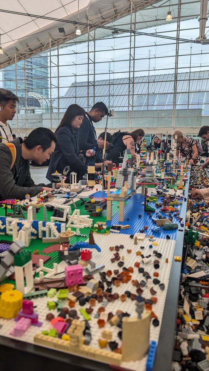 progress on the Lego city. #AU2024