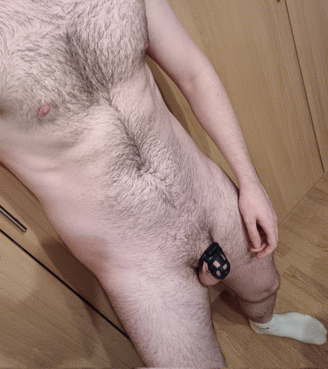 Day 17: Trying out a slightly larger chastity cage today, but we all know cages should only ever be downsized 🤏

#locktober #cagecheck #locked #caged #gay #gaykink #chastity #gaychasity #socks #gayotter <a href="/ChastityVillage/">Chastity Village (17.3k)</a>
