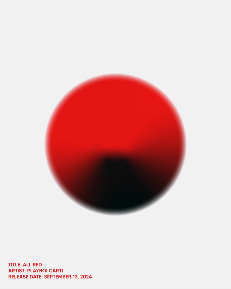 covercodes's tweet image. DECODED: ALL RED @playboicarti 

#covercodes #allred #playboicarti #0pium #carti #color #fashion #art