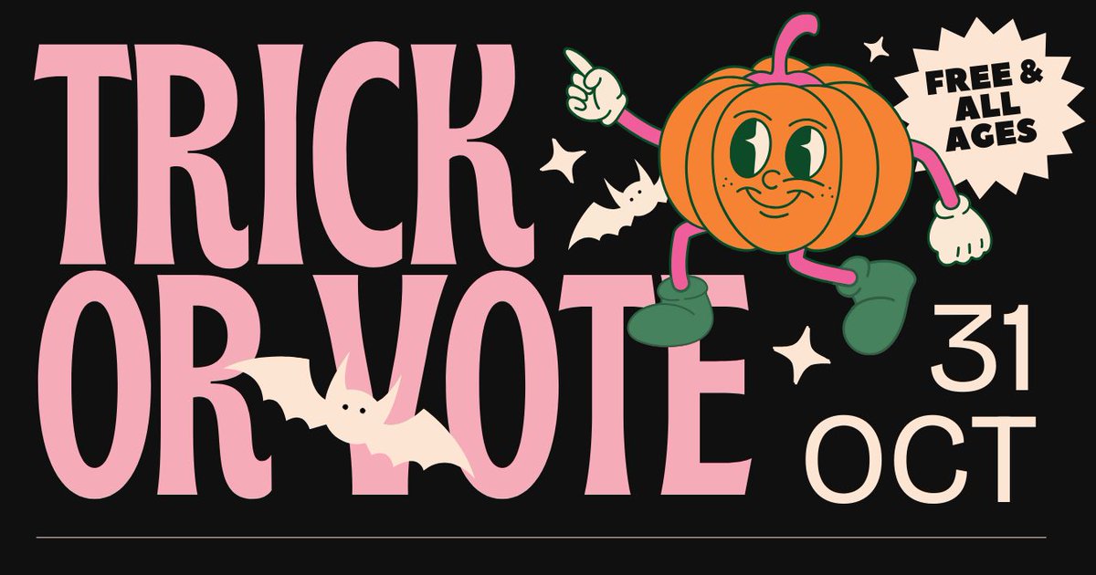 These boo-ts were made for haunting and that's just what they'll do 👻 

✅ the biggest costumed canvass before the election
✅ delicious snacks
✅ special prizes
✅ the best Halloween ever? 🤔

🎃 RSVP at TrickorVoteOregon.org
