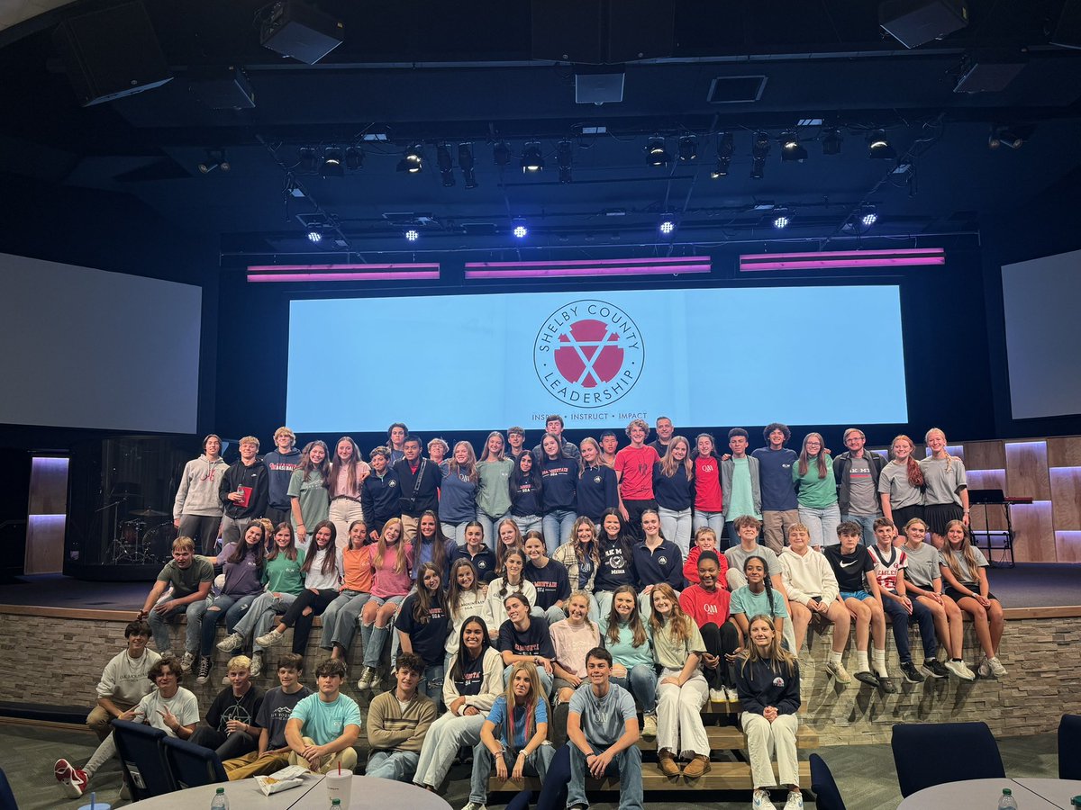 Great learning opportunity for some of our guys today at the Shelby County Leadership Conference!