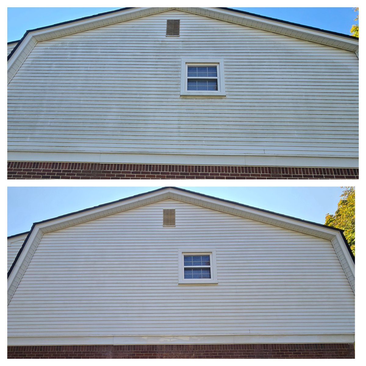 EandSPowerWash's tweet photo. House washing in Plymouth, Michigan #BeforeandAfter #HouseWash #HouseWashing #SoftWash #SoftWashing #HouseSoftWash #HouseSoftWashing #PowerWash #PowerWashing #PressureWash #PressureWashing #Clean #Cleaning #Cleaned #ExteriorHouseWash #ExteriorHouseWashing #ExteriorCleaning https://t.co/IjliCbhDdD