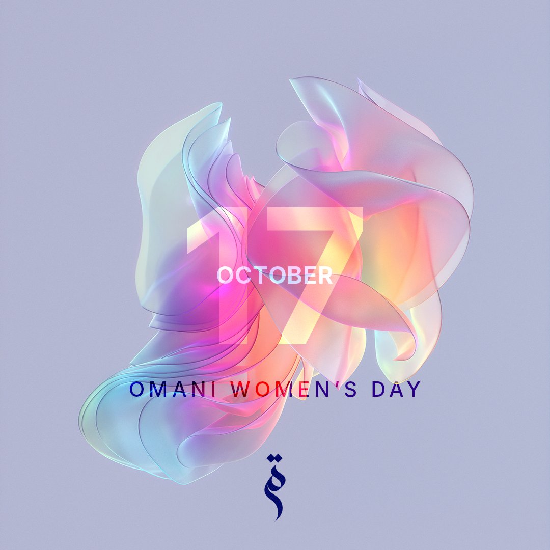 qalam_om's tweet photo. Celebrating Omani Women’s Day! 🌸

Here’s to the women who inspire, lead, and make a difference every day. Your strength and dedication are the foundation of our progress. Today and every day, we appreciate you! 💫 https://t.co/LsNoekxZOV