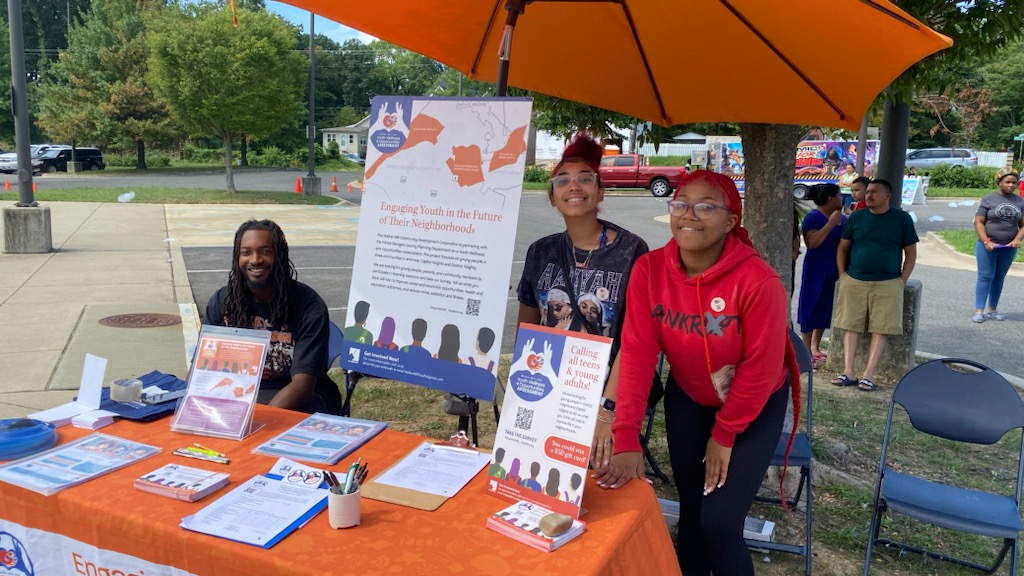 PEAvoices's tweet photo. Let’s talk jobs for young teens and young adults in Prince George’s County. Whether you're behind on classes or busy with life choices, this is YOUR space to speak up. Take the Youth Survey and tell us what you need. https://t.co/qG9imUbqDG https://t.co/wBCVmU7kJt