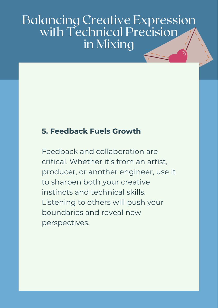 EAOAdeyemo's tweet image. Whether you’re shaping a signature tone or refining clarity in your mix, it’s all about balance. Take control of your craft and discover new perspectives today. #MixingEngineers #CreativeMixing #AudioProfessionals #MusicProduction #AudioMixing #EAOAdeyemo