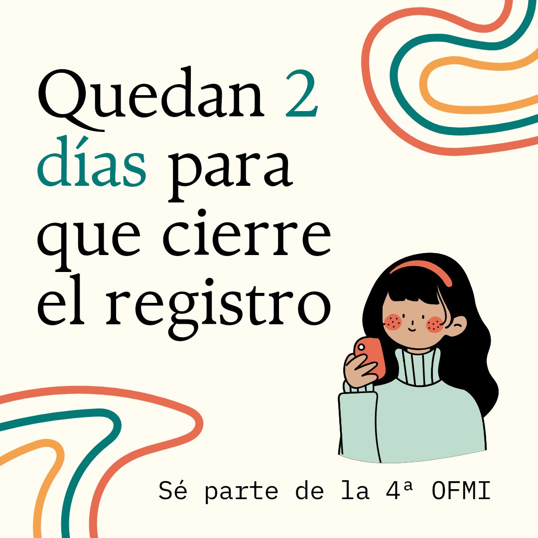 ofmi_omegaup's tweet photo. 🚨🚨No te quedes fueraaaaa 🚨🚨
Consulta la convocatoria completa para más detalles en ➡️https://t.co/hi5Dycngn0⬅️
#empoweringwomen #womensupportingwomen #womeninstem #girlsinstem #girlsengineers #womenintech #womenincoding #womenwhocode #girlswhocode #womeninstem https://t.co/J6jt0otoSY