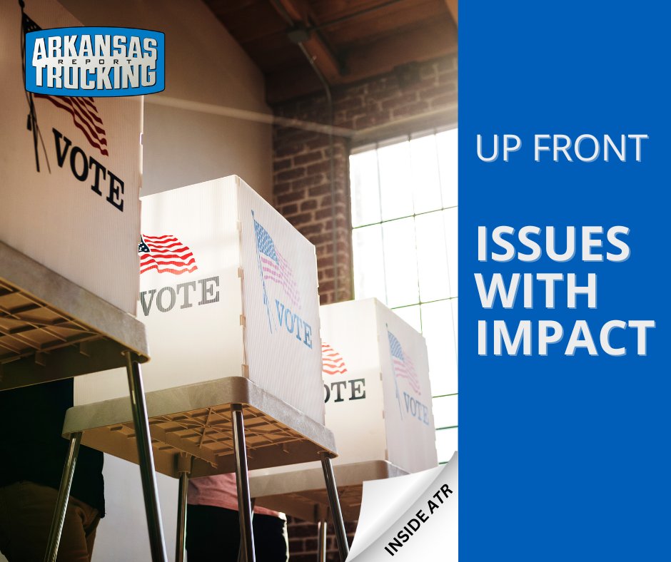 🗳️ If your mailbox is full political postcards touting the  virtues of candidates and issues on the ballot next month, find out how your vote will impact the trucking industry in Shannon's latest column.  ↪️ow.ly/S8UW50TL8G2