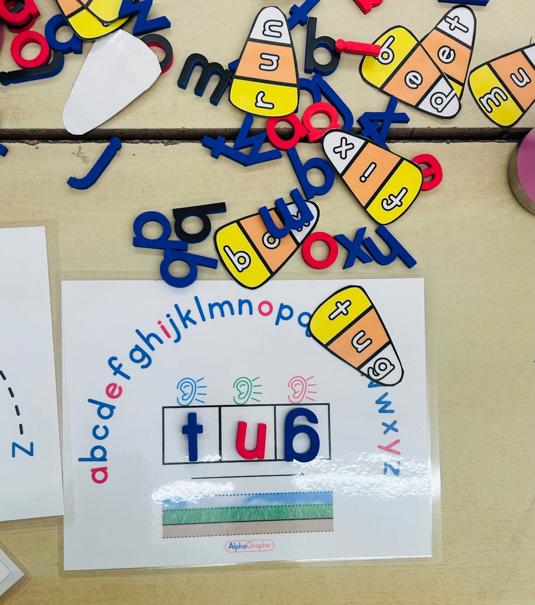 Ms. Codie Kish (She/Her) (@codiekish) on Twitter photo Excited to unveil my new literacy station featuring an alphabet arc, magnetic letters, and <a href="/IMSEOG/">Institute for Multi-Sensory Education</a> CVC candy corn. Another great day on the road <a href="/TVDSBLiteracy/">TVDSBLiteracy</a>
- let’s make learning magical! ✨🎃📚
#LiteracyFun #EarlyLiteracy Excited to unveil my new literacy station featuring an alphabet arc, magnetic letters, and <a href="/IMSEOG/">Institute for Multi-Sensory Education</a> CVC candy corn. Another great day on the road <a href="/TVDSBLiteracy/">TVDSBLiteracy</a>
- let’s make learning magical! ✨🎃📚
#LiteracyFun #EarlyLiteracy
