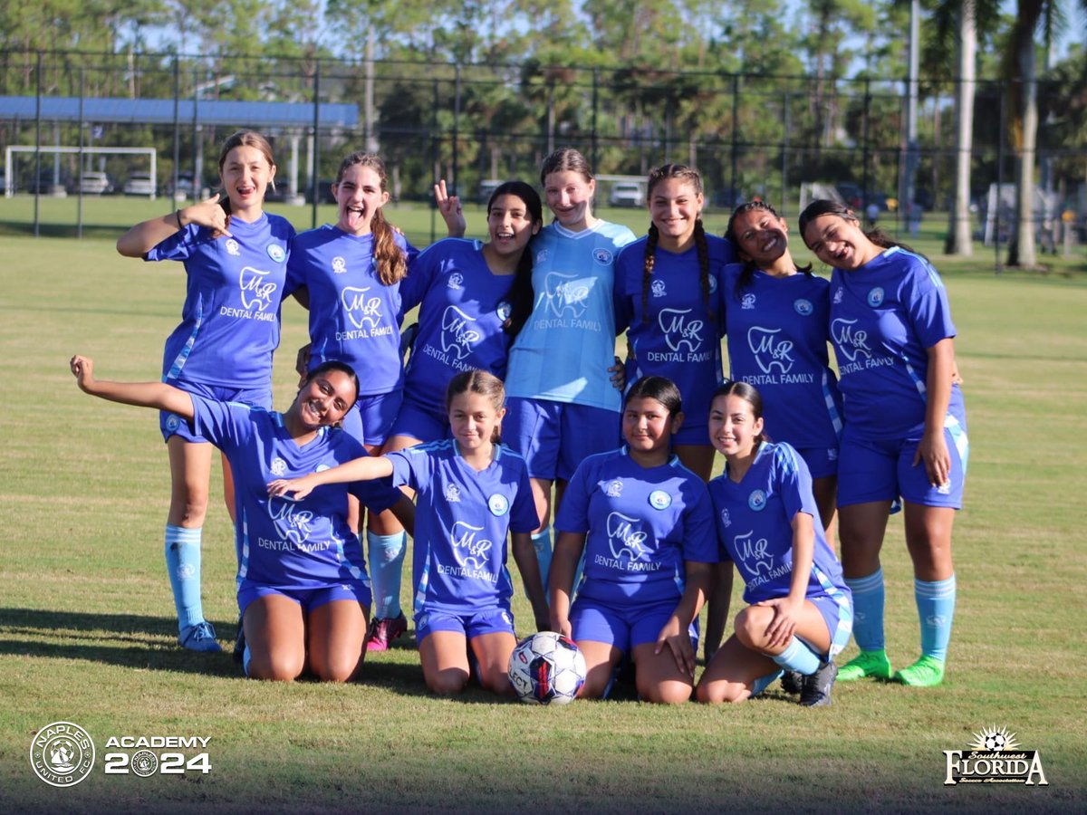 💗 Our 𝑮𝒊𝒓𝒍𝒔 𝑻𝒆𝒂𝒎 had a great debut and are getting ready to get back into action this weekend!⚽️✨
•
#WeAreNaples 🩵 #OneTeamOneCity