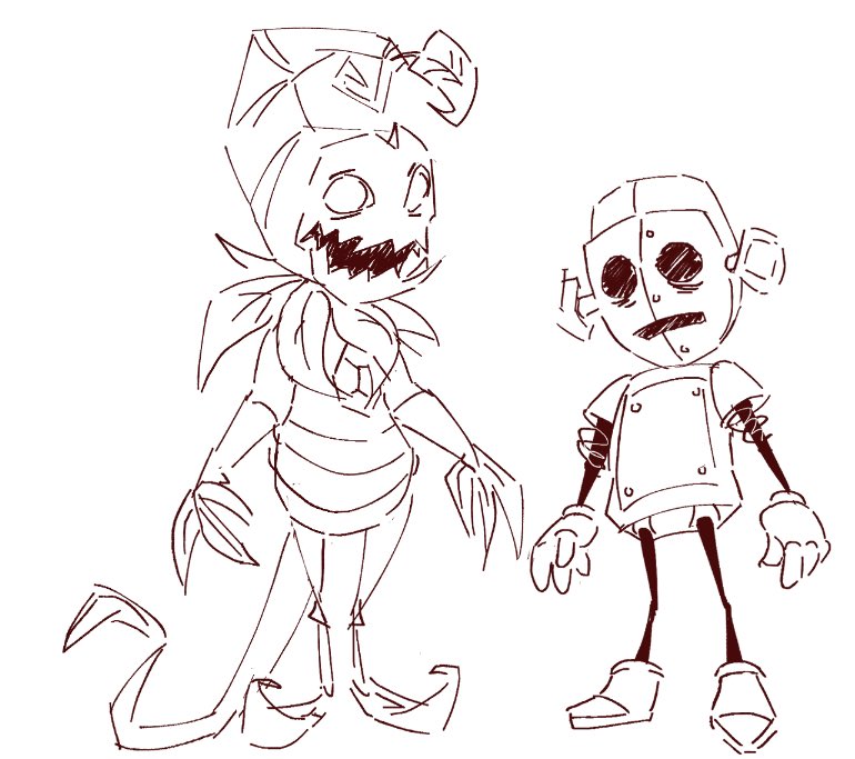 mielcup's tweet photo. Opal recently got me into don’t starve and they wanted me to post these….plantxrobot yaouri blast 

#DontStarve https://t.co/cnO4G23LLV
