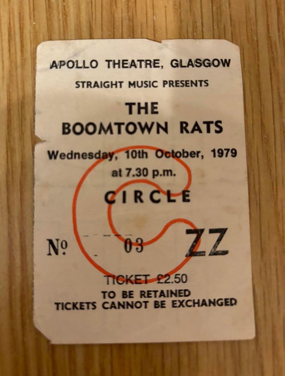 Apparently the promoter originally scheduled it for the 8th October but Bob wasn’t too keen…