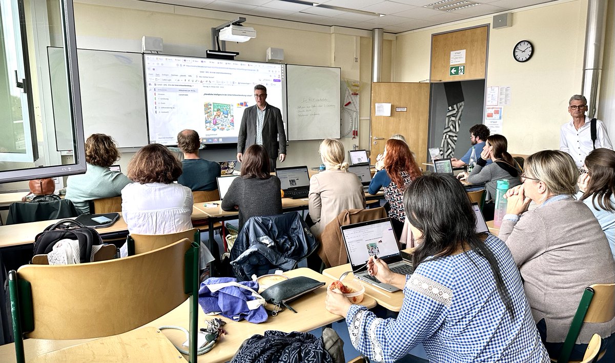 Formation sur l’IA pour les enseignant.e.s du LFA 🤳„KI-Camp” für Lehrkräfte am DFG 👉 dfg-lfa.org/fr/2024/10/ki-… <a href="/aefeinfo/">AEFE</a> @fobizz