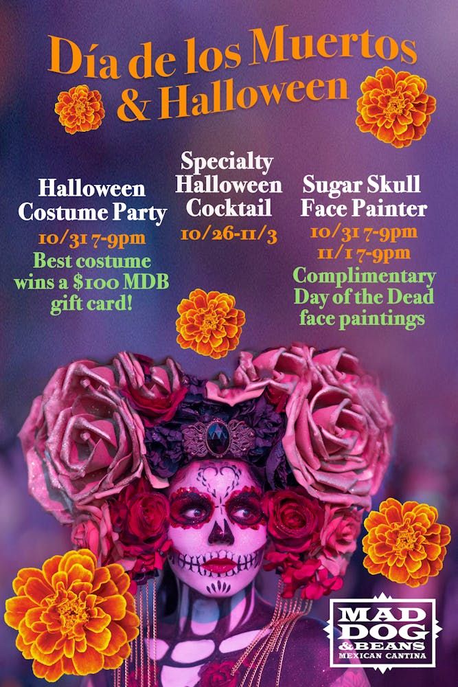 MadDogAndBeans's tweet photo. Ready for spooky season at Mad Dog &amp; Beans? 👻 

https://t.co/u80Ubrtcp4 https://t.co/48vcBBfQuP