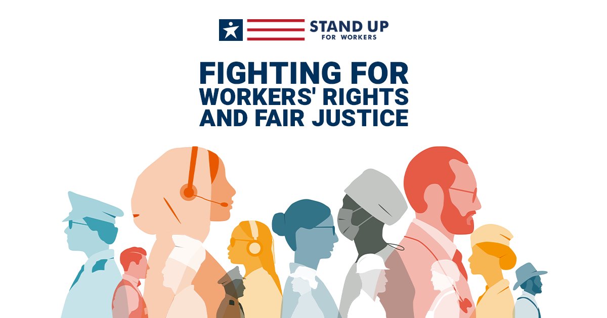 workerspac's tweet image. At Stand Up For Workers PAC, we believe in a nation that protects the dignity of work. We're fighting for judges who uphold workers' rights to fair wages, benefits, and justice. Let's ensure every worker has access to a fair judiciary and remedies. ow.ly/unYB50TNTE2