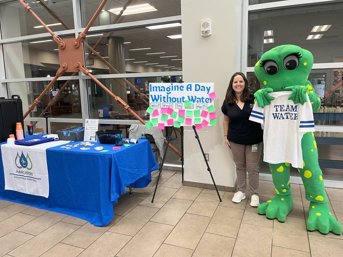 #ImagineADayWithoutWater We had a blast hosting an event with <a href="/AthensClarkeLib/">Athens-ClarkeLibrary</a> to celebrate the importance of water. Team Water handed out <a href="/JitteryJoes/">Jittery Joe's</a> and swag before heading to the children's area for story time and a special surprise visit from Lily herself! <a href="/TheValueofWater/">The Value of Water</a>