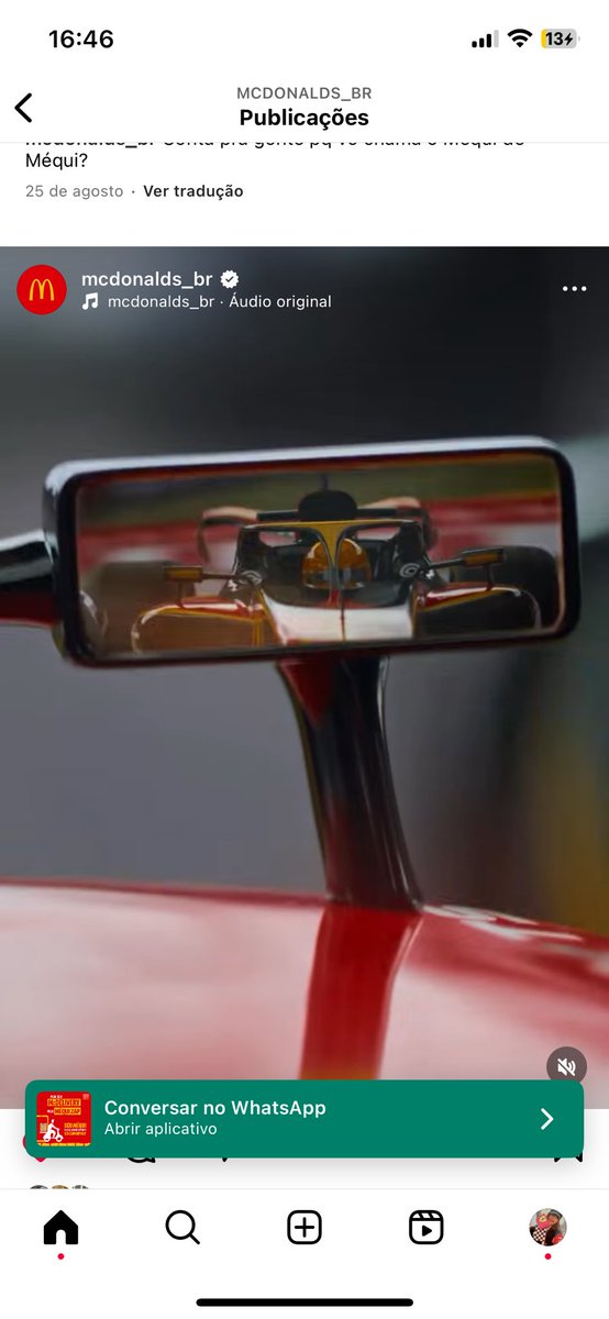 petição para o mc donald's lançar coleção de carrinhos de formula 1 em novembro