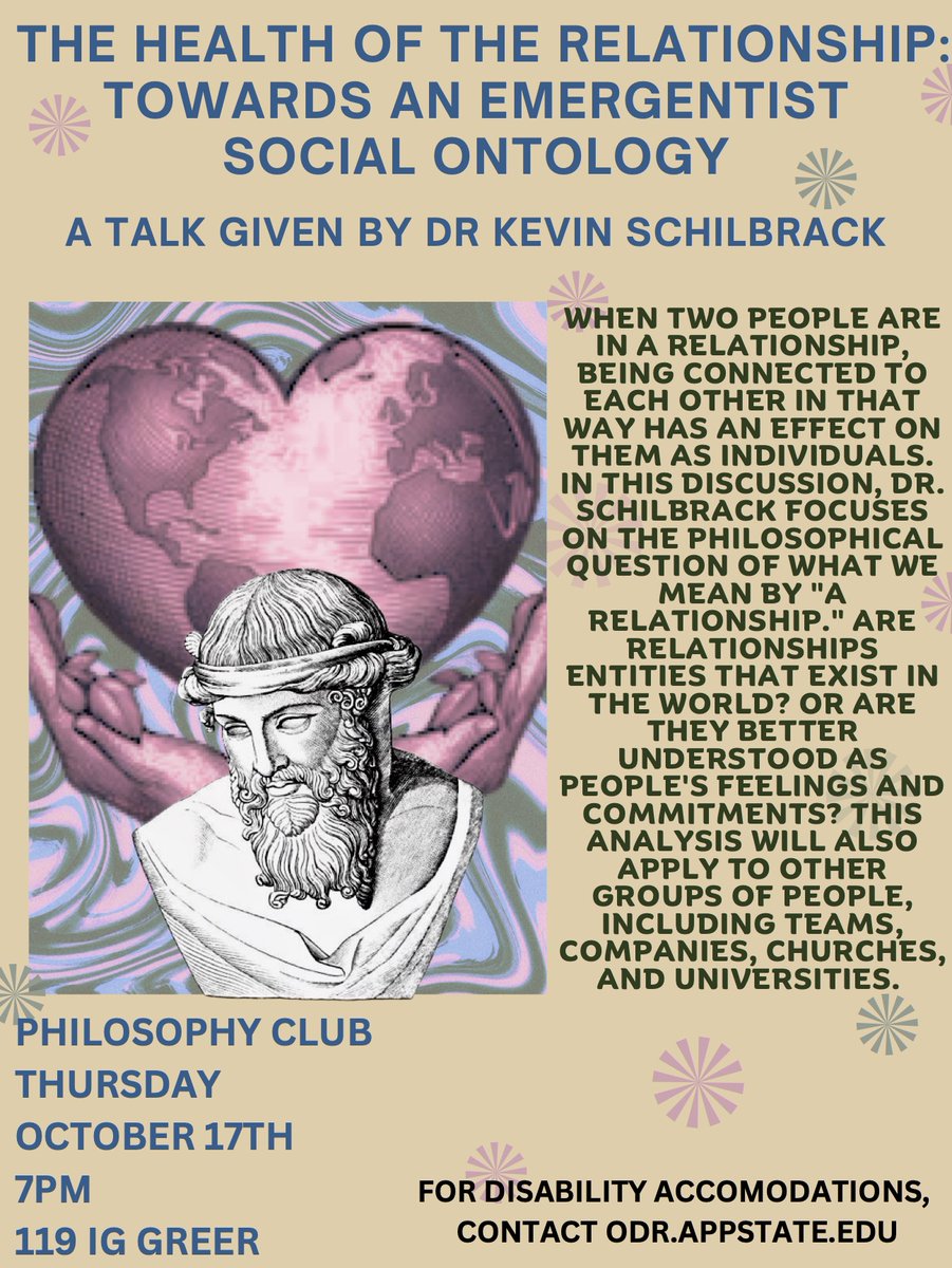 App State Philosophy and Religion tweet media