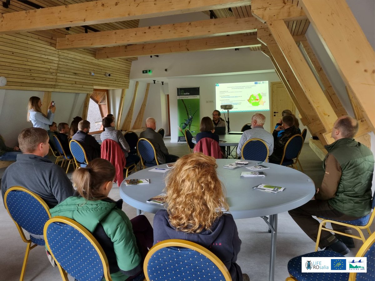 Delighted to be hosts and share #LIFEROsalia project activities and results with our colleagues from Latvia and Lithuania involved in the project #LIFEOsmoBaltic (LIFE22 NAT/LT/101113698).   
🤝
#nature #biodiversity #conservation
#Together4Nature  
#LIFENature #LIFEProgramme