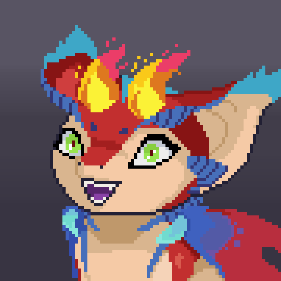SheepEnth's tweet image. Smolder boi #pixelart #smolder #ArtofLegends