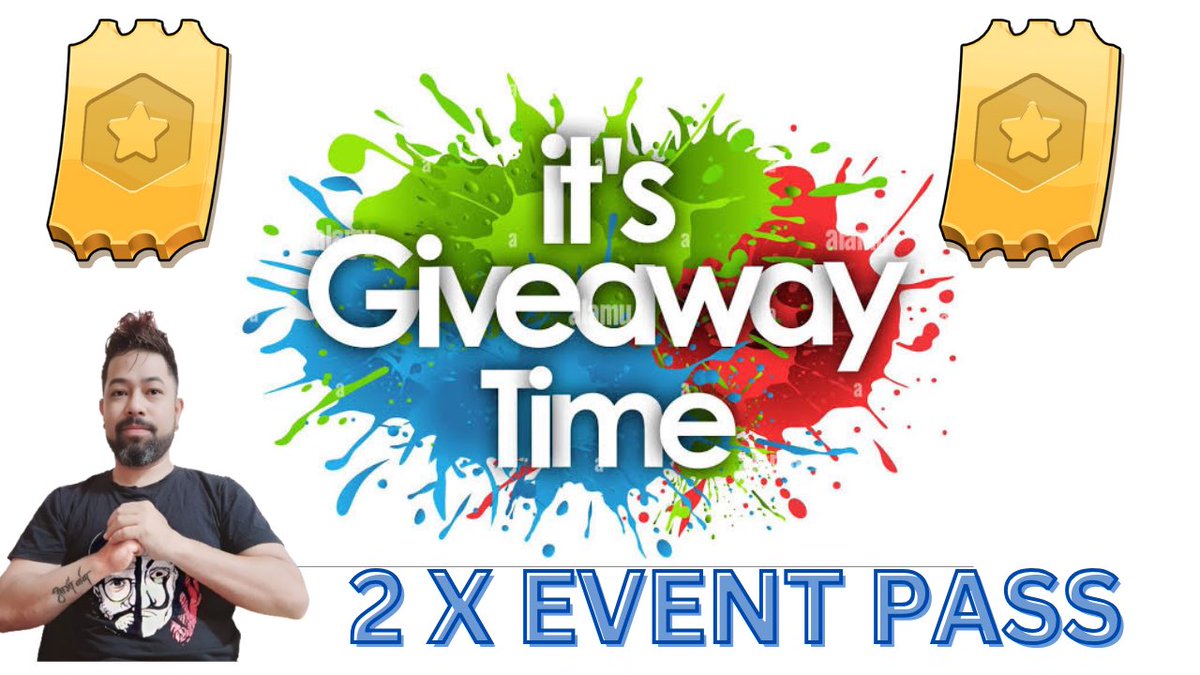 BERLIN_COC's tweet photo. ITS GIVEAWAYS TIME GUYS 
2x EVENTS PASS 
JOIN LIVE 18 OCTOBER 7:30 PM IST ONWARDS DURING THE STREAMS I WILL PICK 2 RANDOM VIEWERS FROM LIVE COMMENTS. 
LIVE HERE 👇👇👇👇👇

https://t.co/9sU5sbVD6Z https://t.co/7ReBrgAWhD