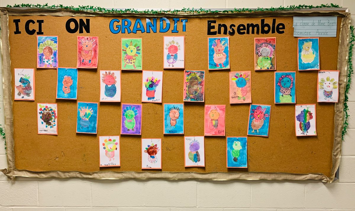 We finished the final details on our turkeys! 🦃

They turned out so well 😊

@ElizabethParkEl