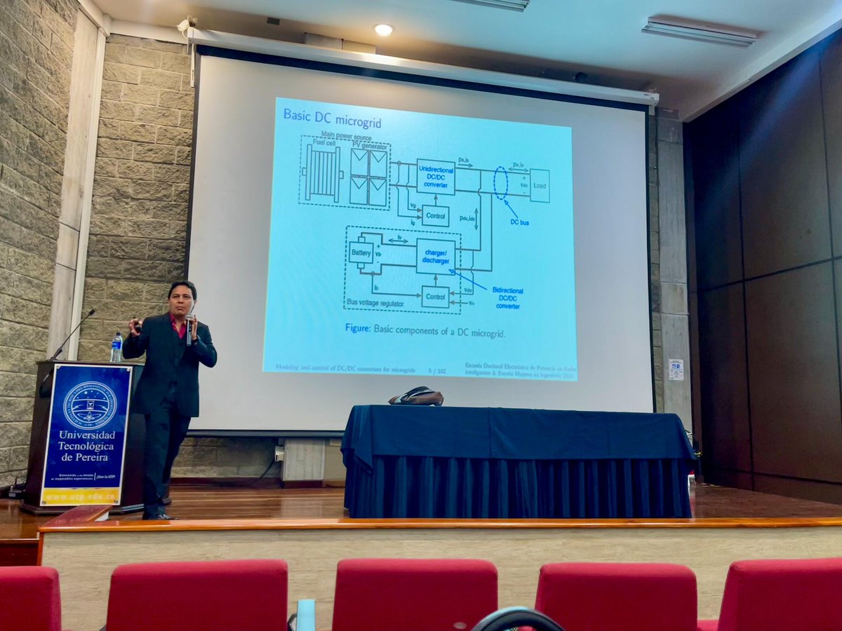 CarlosARamosP's tweet photo. Escuela Doctoral Electrónica de Potencia en Redes Inteligentes &amp; Evento Mujeres en Ingeniería 2024, realizado en la Universidad Tecnológica de Pereira.

Un evento muy útil para los estudiantes de doctorado de nuestro país. https://t.co/BXcI8sQ4EK