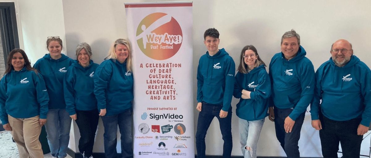 #Deaf and in Newcastle? Check out the Wey Aye! Deaf Festival on 1/2 November 🙌

This unique Deaf-led Community event is embracing and showcasing talented Deaf people through an eclectic set of workshops and performances.

Read all about it here 👉 buff.ly/4gZTWDd