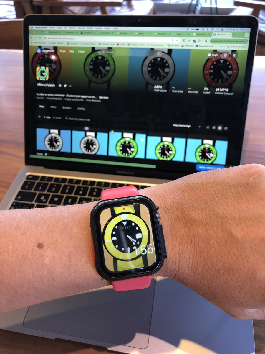 Some #Mfer ICE to the wrist🤝⌚️