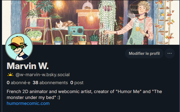 Since I'm mainly here for the artists and someone decided to make sure they all migrated to bluer pastures, I followed them so that I still get to see all the pretty things they do. 
Still here at the same time but if something happens to this account you'll know where to find me