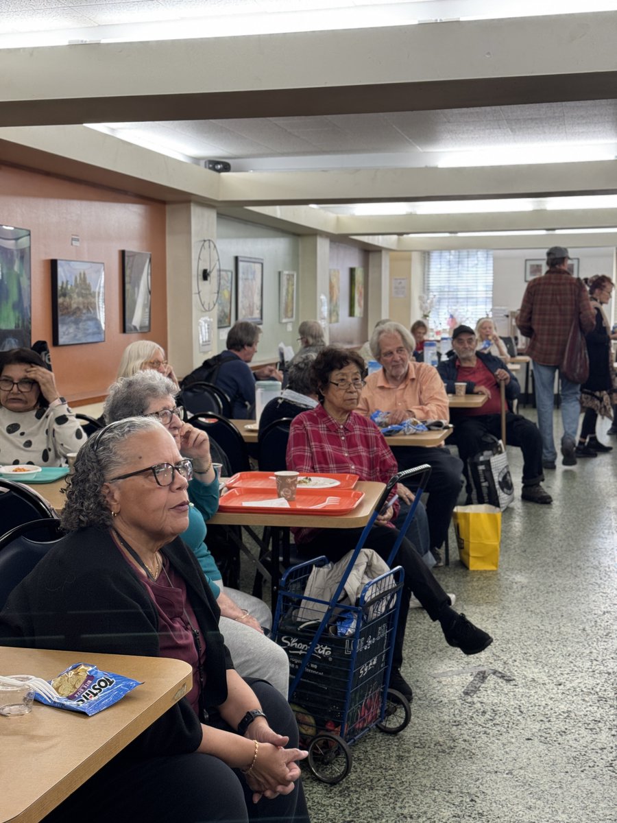 Chef Grace wowed our older adult members with delicious recipes and tips for making beans a star ingredient in every meal. Part of our exciting Beans Campaign, this event was a hit!  Thanks to <a href="/nycfood/">NYC Mayor's Office of Food Policy</a>  and Chefs Manifesto in addition to <a href="/BeansisHow/">BeansisHow</a>  <a href="/NYCAging/">NYC Department for the Aging</a>