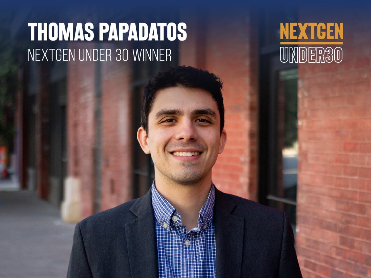 🎉 Congratulations to Thomas Papadatos on being recognized as one of NextGen’s Under 30 award winners!

We're proud of the work Thomas is doing on our equity team (EGV), pushing the boundaries &amp; making a positive impact on Kansas entrepreneurs. nextgenunder30ks.com/winners/