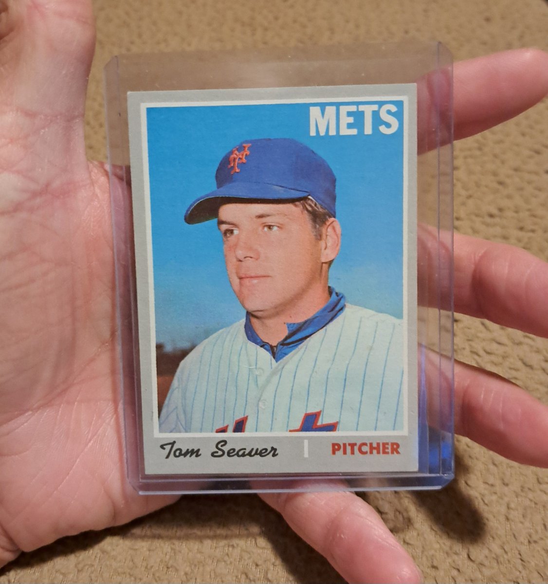 ifplog's tweet image. Vintage #stacksale shoutout to @DocsSportsCard1 for this sweet Seaver. Much appreciated! #thehobby