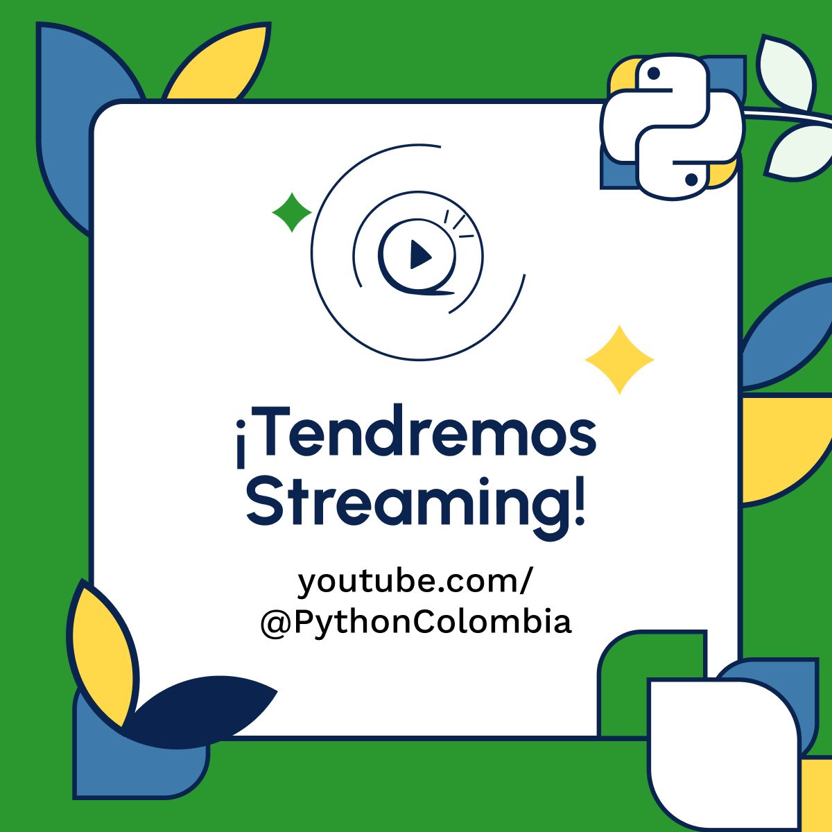 pythoncali's tweet image. ¡Oiga, Mire, Vea! si no puedes asistir presencialmente al PyDay Cali 2024 conéctate a nuestro streaming
buff.ly/4eZjP4u
#python #pydaycali2024 #pythoncali #cop16