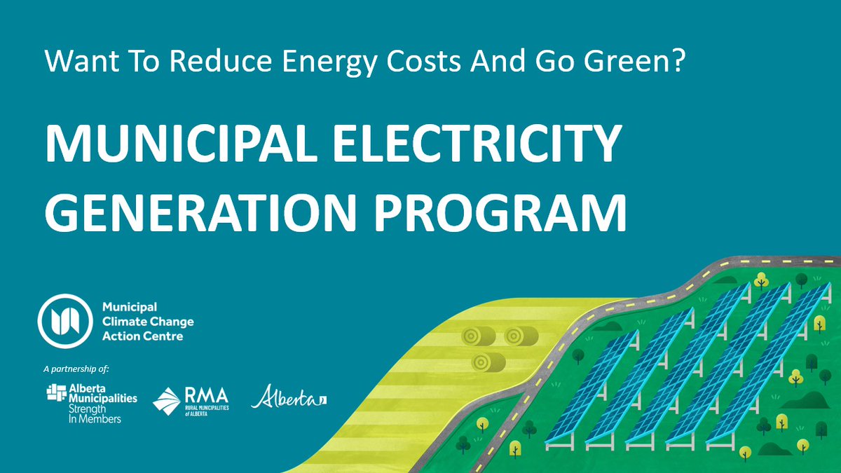 Attention local governments: Want to reduce energy costs and go green? The new Municipal Electricity Generation Program provides 30% rebates for on-site solar and combined heat and power systems. Don't miss this opportunity to generate sustainable power! mccac.ca/programs/munic…