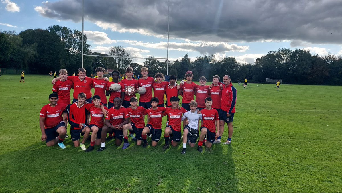 BrisSchRugbyU's tweet photo. Congratulations to @OABrislington in winning the Cup Comp and to @STB_Bristol in winning the Shield https://t.co/99ytbLqY63