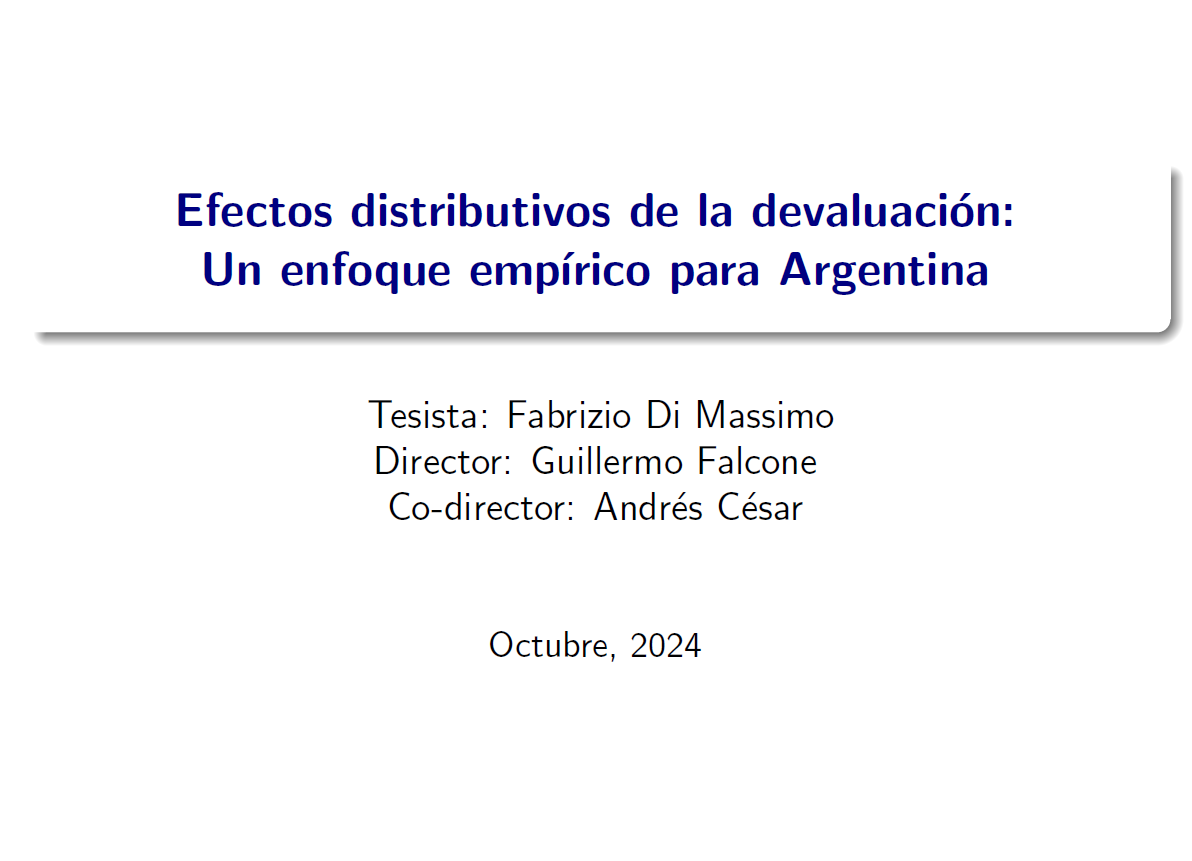 🎉 Hoy <a href="/jschiavoni_/">Juan Schiavoni</a> y <a href="/fabridimassimo_/">Fabri Di Massimo</a> defendieron sus tesis de la Maestría en Economía de la UNLP <a href="/economicas_unlp/">Ciencias Económicas UNLP</a>. 
¡Muchas felicitaciones a ambos! 👏🏻👏🏻👏🏻