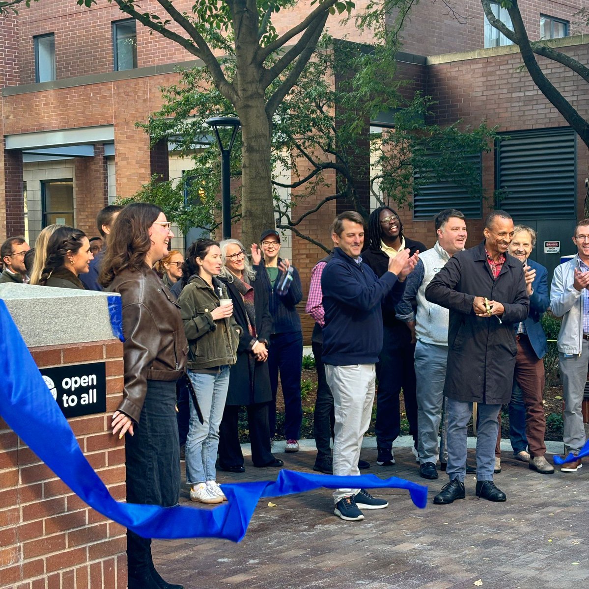 On October 9th, we celebrated the grand reopening of Danny Lewin Park on Broadway with a ribbon-cutting ceremony, marking a significant milestone after a multi-year process of planning, design, and construction.

#DannyLewinPark #Community #Collaboration #Cambridge #KendallSquare