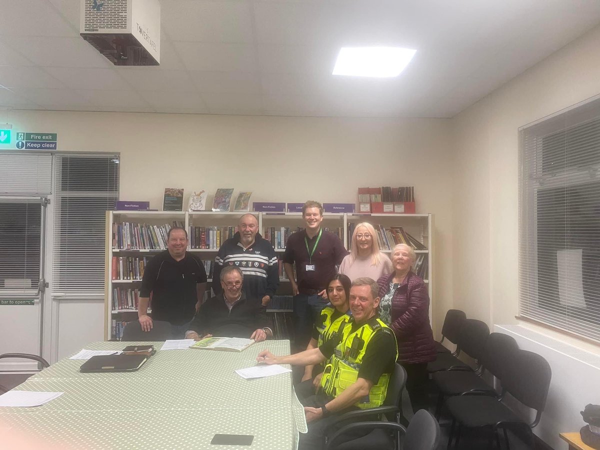 Another well attended PACT meeting this evening as well as our regular surgery 👇