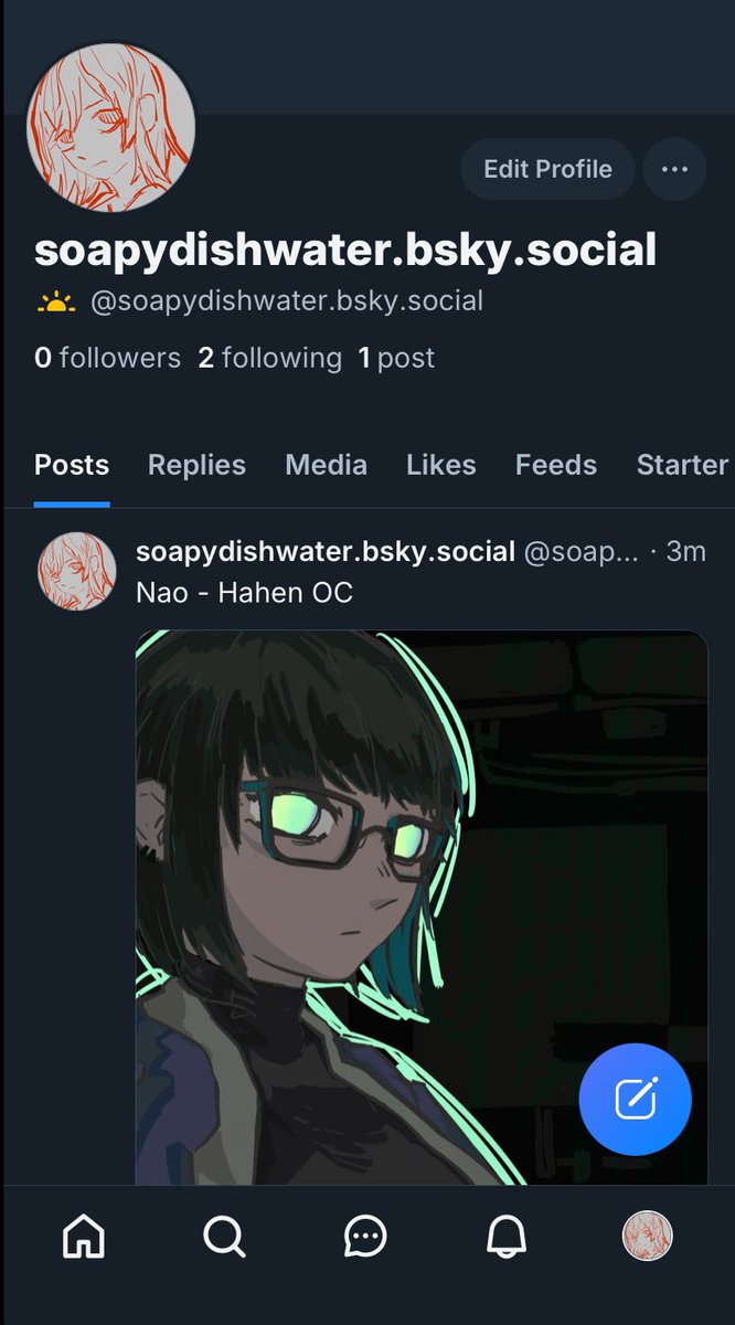 New work will be posted on my Bluesky