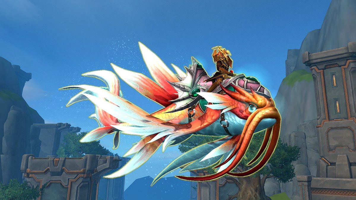Korimae_'s tweet image. I am giving away TWO Wondrous Wavewhisker Mounts 🐟to celebrate the release of the WoW 20th Year Anniversary Celebration Patch on October 22 :)

To Enter:
Like ❤️
Retweet 🔂
&amp;amp; Follow 🐠

#WoW_Partner #TheWarWithin