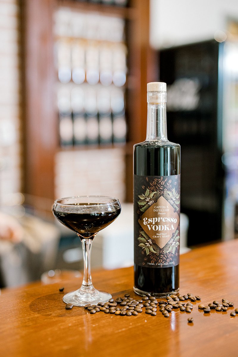 Get ready to stock up on Capital K Distillery Presents Espresso Vodka! 

Perfect for fall cocktails, this espresso-infused spirit is currently $6 off*. Find Capital K's Espresso Vodka at a Liquor Mart near you. 

*Promotion ends October 31.
