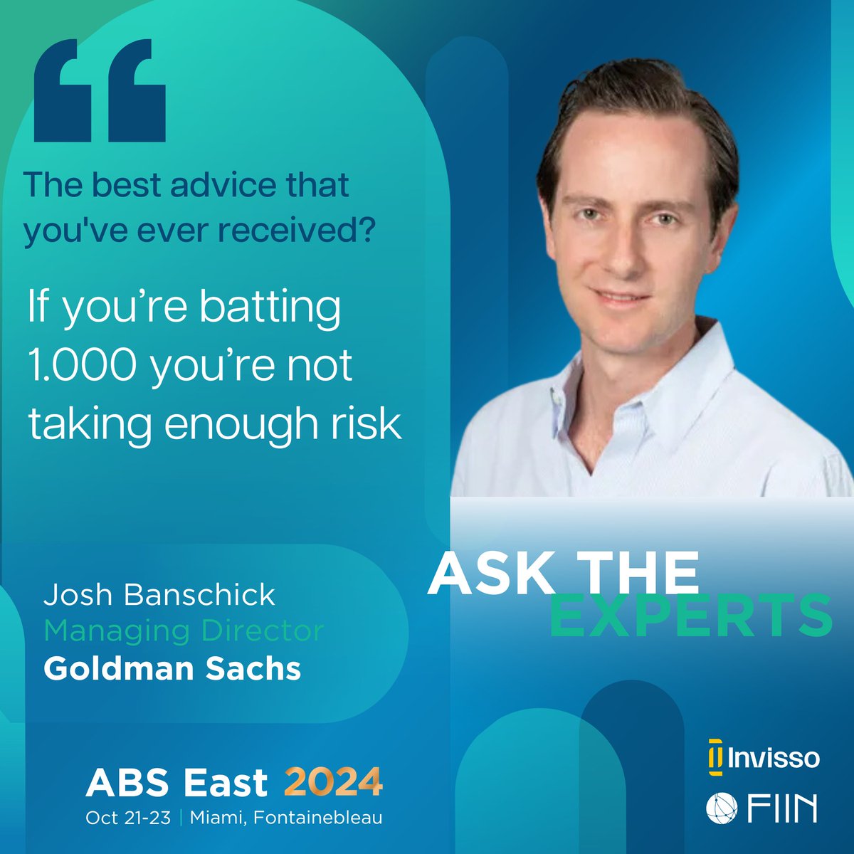 What's the best #advice you've ever given? Ours would be "register while places last". Over 6K market players have confirmed to attend #ABSEast next week - See what some of them shared: spr.ly/6045qPpmR. Join them in #Miami on Oct 21-23 &amp; dive into their #perspectives.