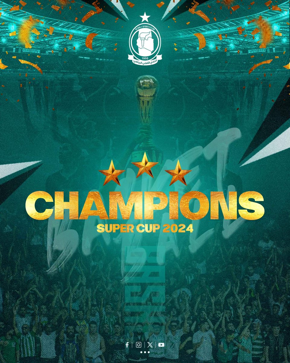 ifalmeida's tweet photo. Libya Supercup Champs ๐
That's all folks ๐๐ฝ๐
All I do is WIN ๐
#elCONDOR6 https://t.co/k3pxkH69GA